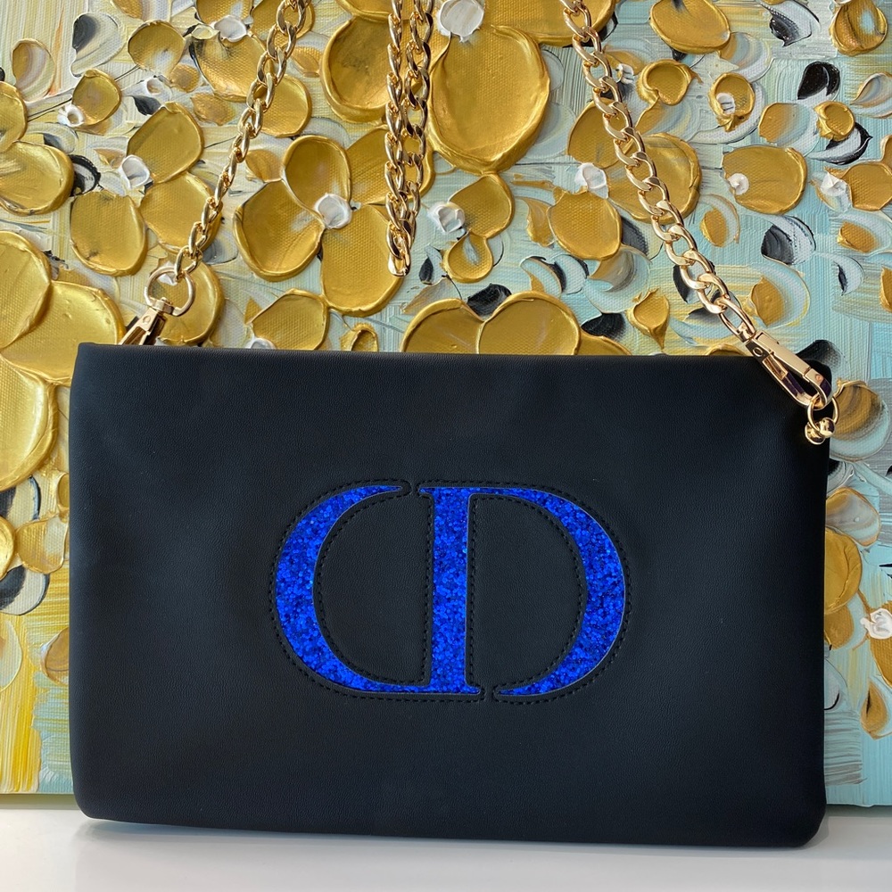 Dior CD Cosmetic Pouch to Crossbody Bag